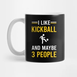 3 People Kickball Mug